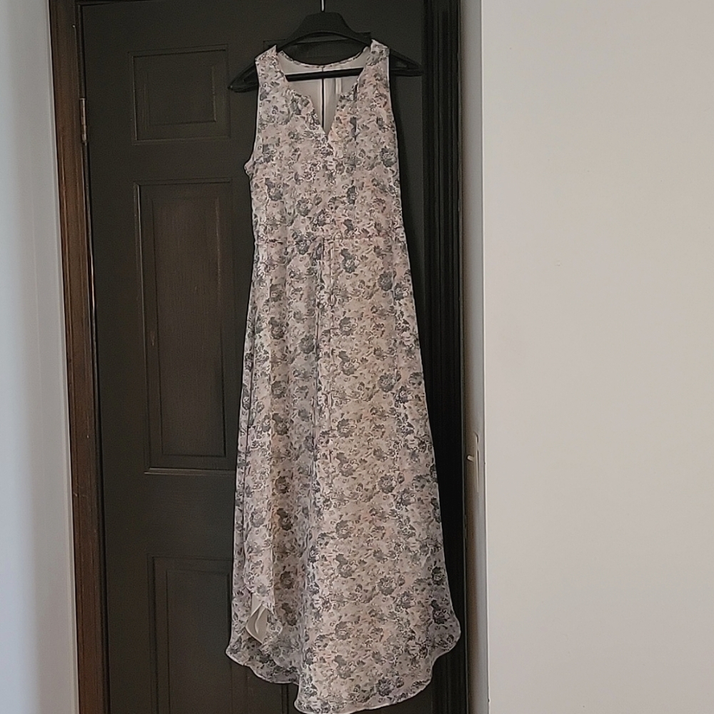 Lauren Conrad floral sleeveless size 4 dress